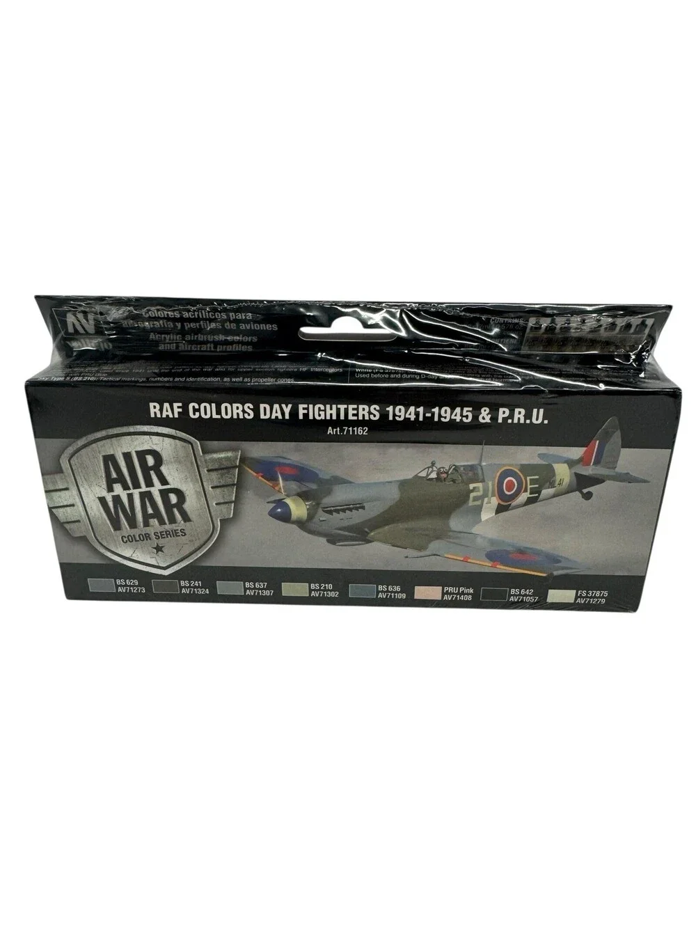 VAL71162 - AV Vallejo Model Air Set - WWII RAF Day Fighters (x8)